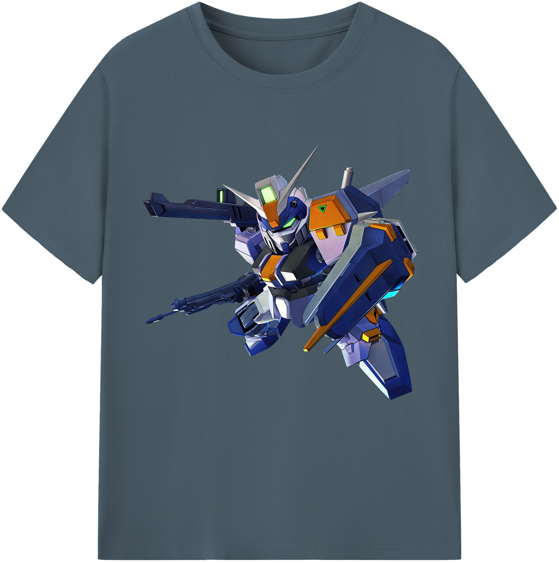 （画像用） 機動戦士ガンダム Mobile Suit Gundam 綿100％半袖Tシャツ（フロントプリント）